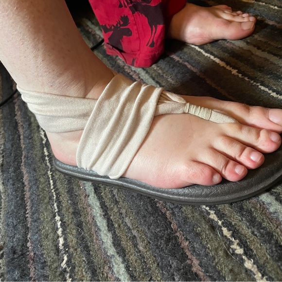 EUC Women’s Sanuk Yoga Sling Shoes Sz 9 - Picture 2 of 4